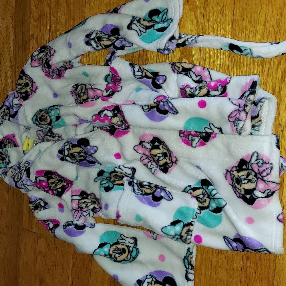 Girls Minnie Mouse robe